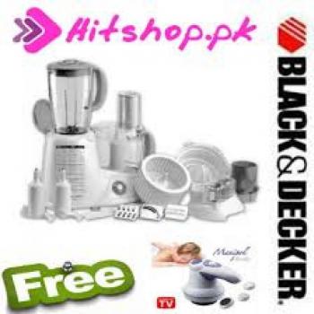 Black & Decker Food Factory FX1000 With Free Monipol Body Massager